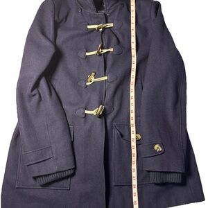 Tommy Hilfiger Navy Duffle Coat Men’s Size XL Wool Jacket yacht wear